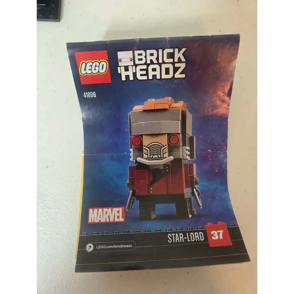 Lego 41606 BrickHeadz Star Lord Avengers 2018 Super Heroes w Instructions No Box